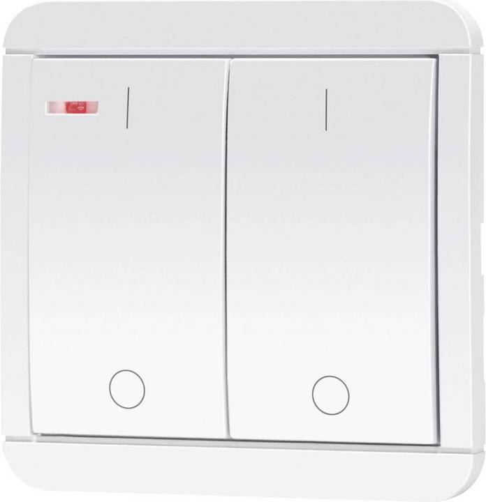 Productafbeelding Sygonix RS2W Draadloze wandschakelaar Opbouw Bereik max. (in vrij veld) 150 m