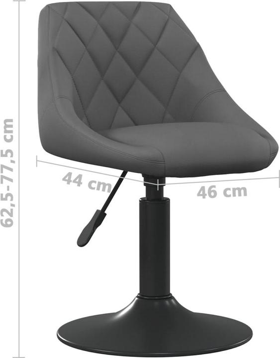 Produktbild vidaXL Drehbarer Esszimmerstuhl