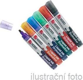 Produktbild Nobo Liquid Ink Boardmarker (6 x)