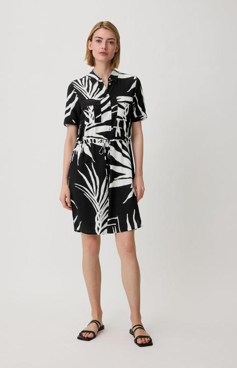 Image du produit Comma Viskosekleid mit Crêpestruktur (34)