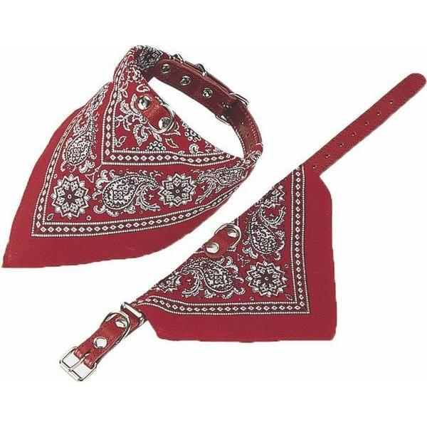 Nobby Halsband mit Tuch (50, Hund), Halsband + Leine