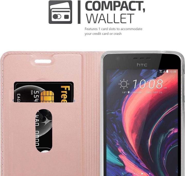 Image du produit Cadorabo Book Classy Style Cover (HTC Desire 10 Style de vie, HTC Desire 825)