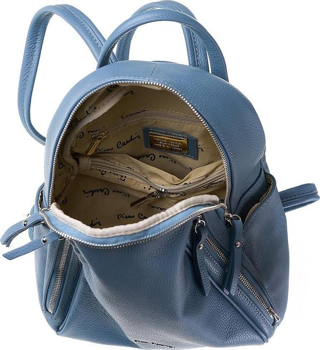 Produktbild Pierre Cardin Damen Lederrucksack Made In Italy - Modell Céleste Nova - Casual - 26.0 X 30.0 X 11.0 Cm