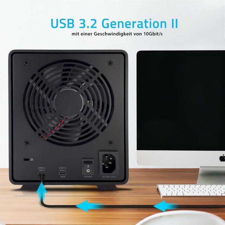 Productafbeelding Fantec MB-X5U31H (3.5")