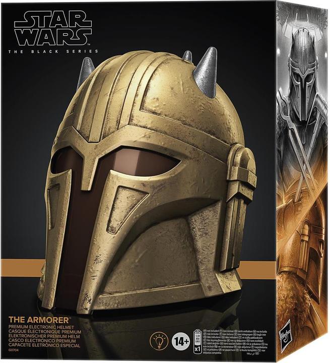 Produktbild Hasbro Star Wars: The Mandalorian Black Series Elektronischer Helm The Armorer