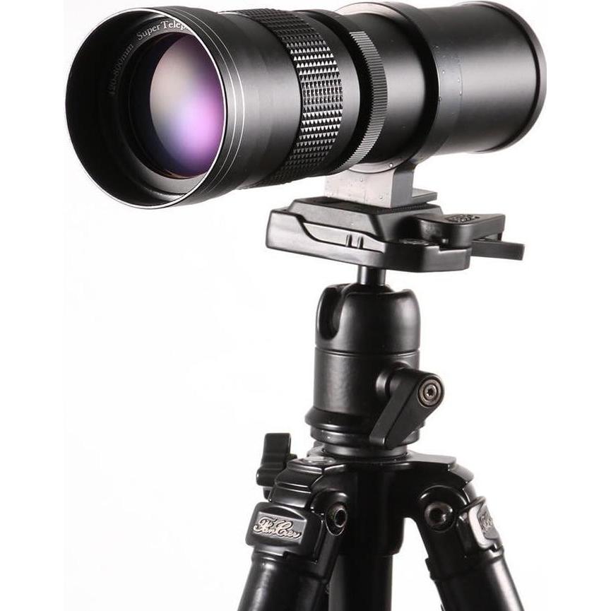 Hersmay Super teleobiettivo (Sony E, APS-C / DX, Full frame), Obiettivo, Nero