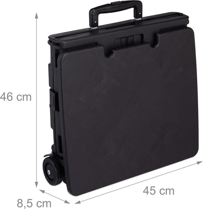 Actual product image Relaxdays Shopping trolley foldable