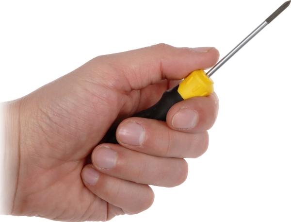 Actual product image Stanley STHT16153-0 Cushion grip screwdriver Phillips PH0 x 60mm