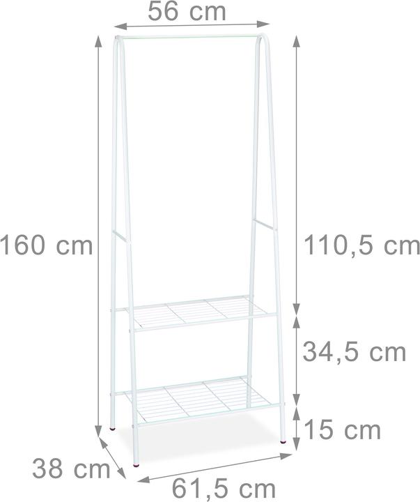 Actual product image Relaxdays Kleiderständer