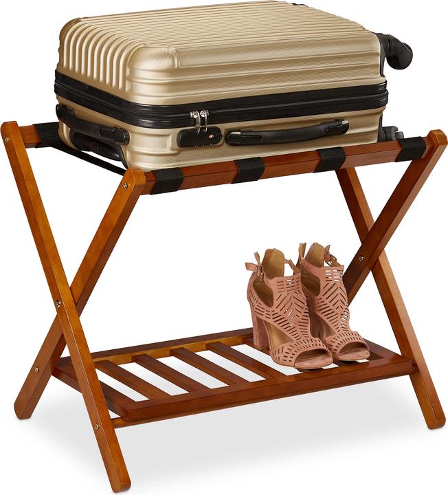 Actual product image Relaxdays Suitcase stand (Suitcase rack)