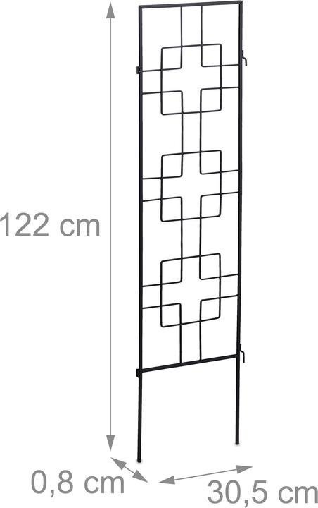 Produktbild Relaxdays Rankgitter (33 cm, 0.80 cm)