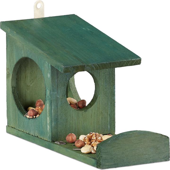 Produktbild Relaxdays Eichhörnchen Futterhaus