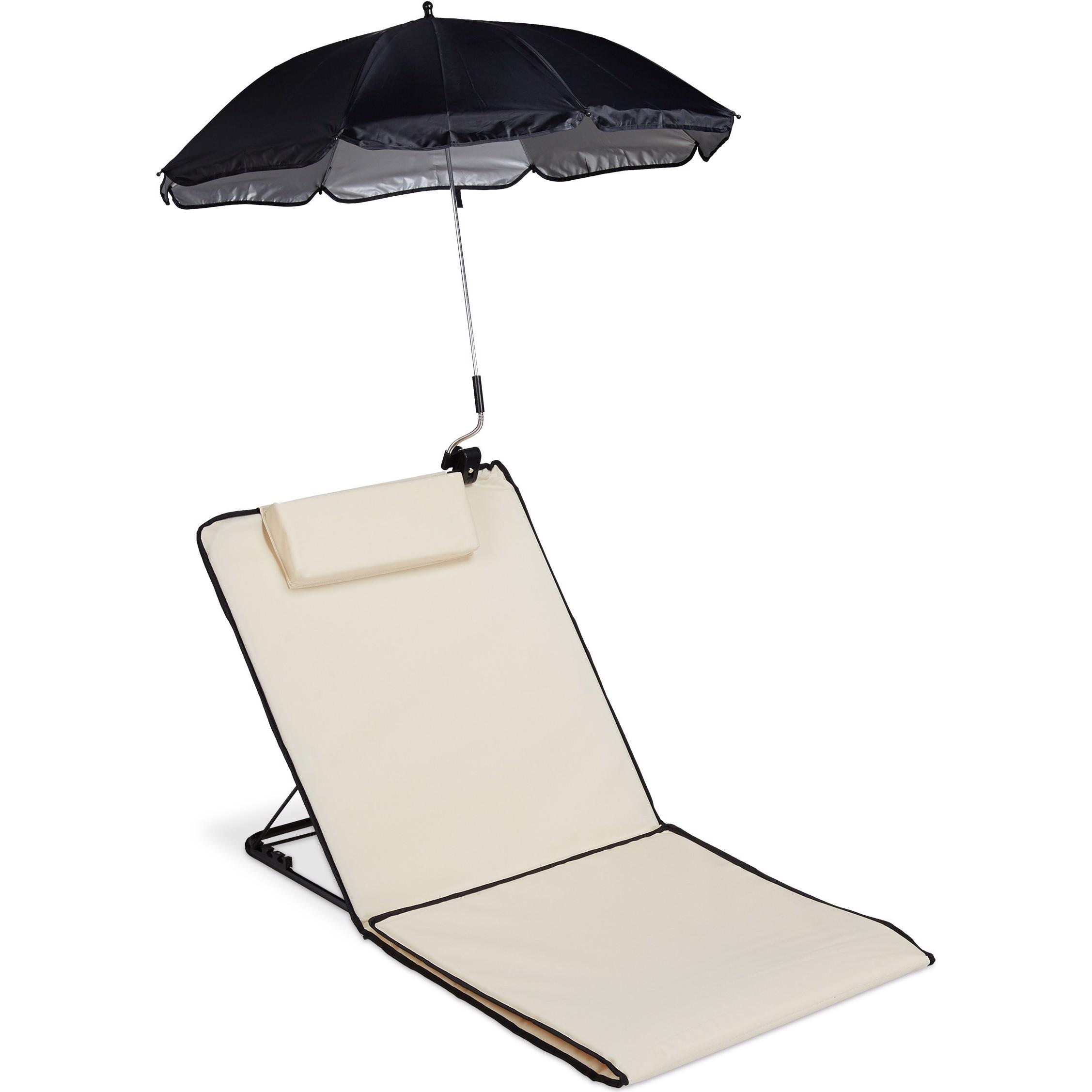 Thumbnail - Relaxdays, Liegestuhl, Strandmatte (170 cm)