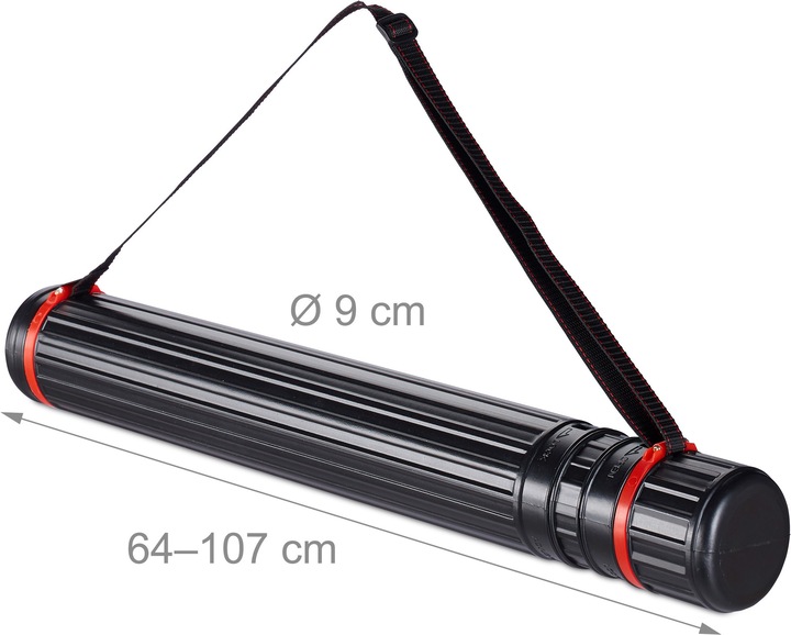 Image du produit Relaxdays Tube transport
