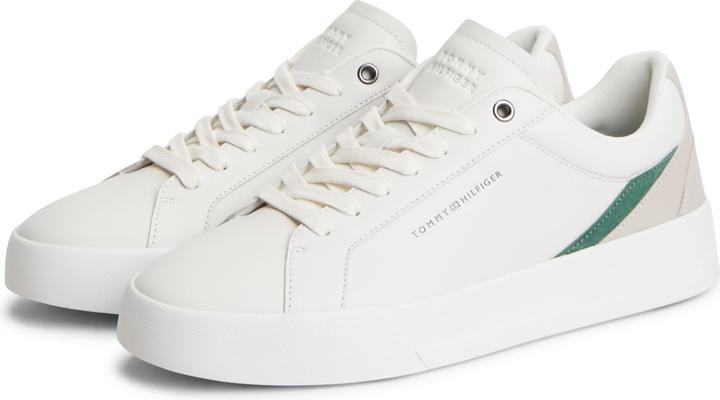 Image du produit Tommy Hilfiger White Polyester Athletic Sneakers (44)