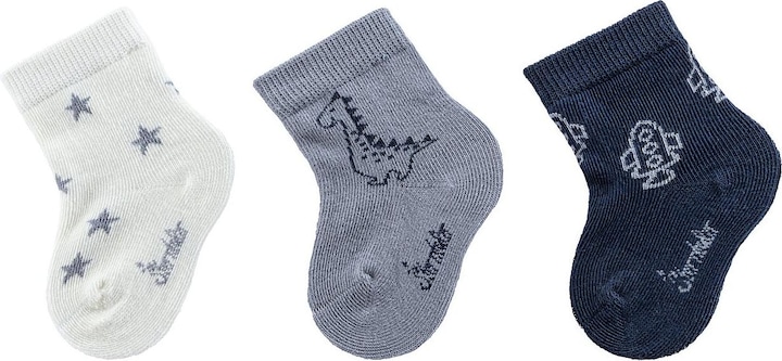 Produktbild Sterntaler Baby Söckchen 3er Pack Dino (3er Pack, 15 - 16)