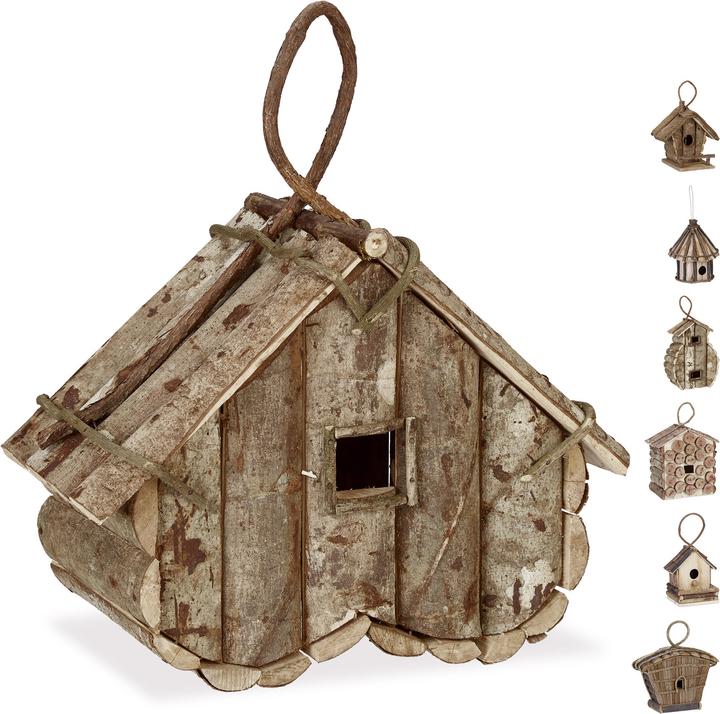 Produktbild Relaxdays Vogelhaus Deko