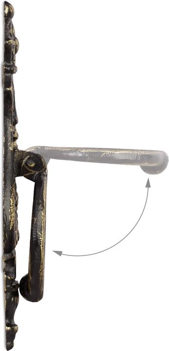 Actual product image Relaxdays Door Knocker, Antique Style