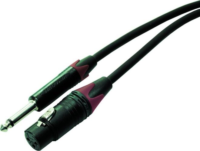 Image du produit Contrik XLR - Fiche (3 m, XLR, jack 6.3mm)