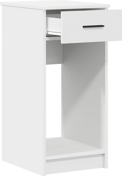 Produktbild VidaXL Computerschrank mit Schublade Weiss 35x45x77 cm PC-Schrank CPU-Ständer (35 x 45 x 77 cm)