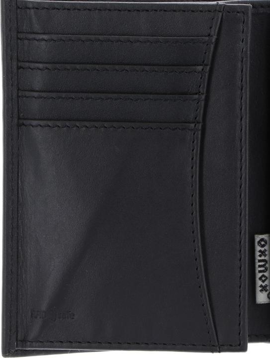 Actual product image Oxmox Leather wallet RFID protection leather 9.5 cm