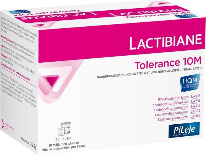 Actual product image Lactibiane Tolerance 10M (45 Piece, Beutel, 181 g)