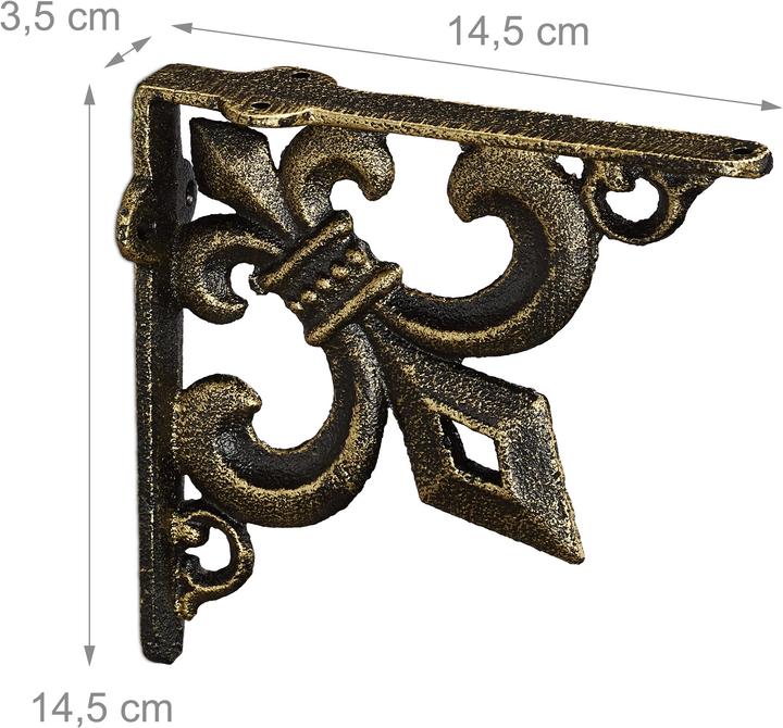 Actual product image Relaxdays Shelf angle