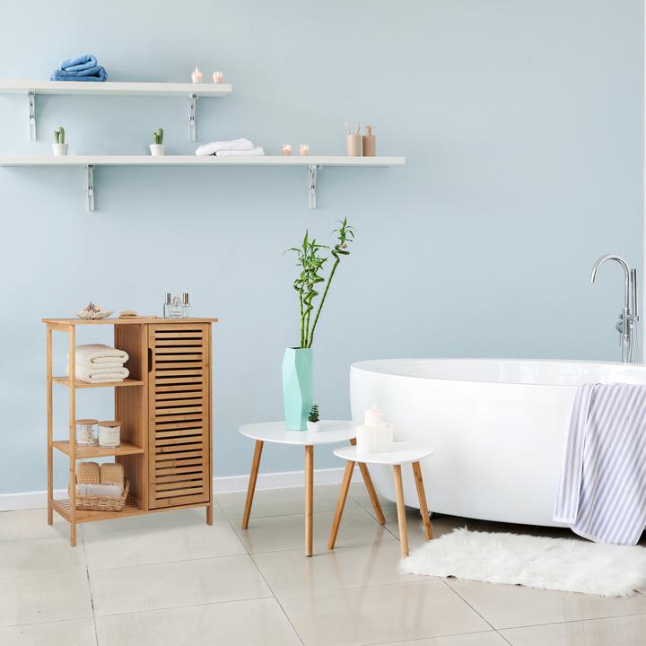 Image du produit Relaxdays Armoire de salle de bain (67 x 33 x 87.5 cm)