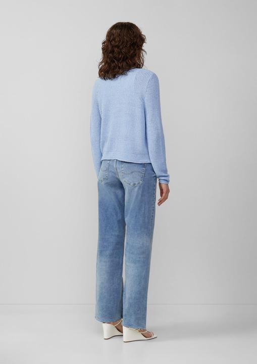 Actual product image S.Oliver Strickjacke Strickjacke aus Bändchengarn (L)