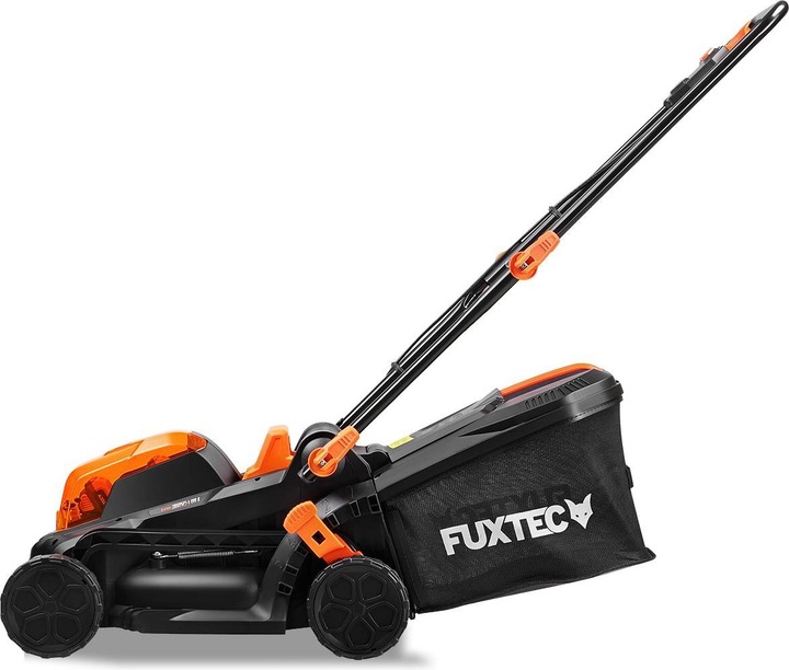 Actual product image Fuxtec 40V Battery Lawn Mower FX-E1RM20 SET with 2 x Battery 2Ah, Dual Charger 2.4A (Rechargeable battery operated)