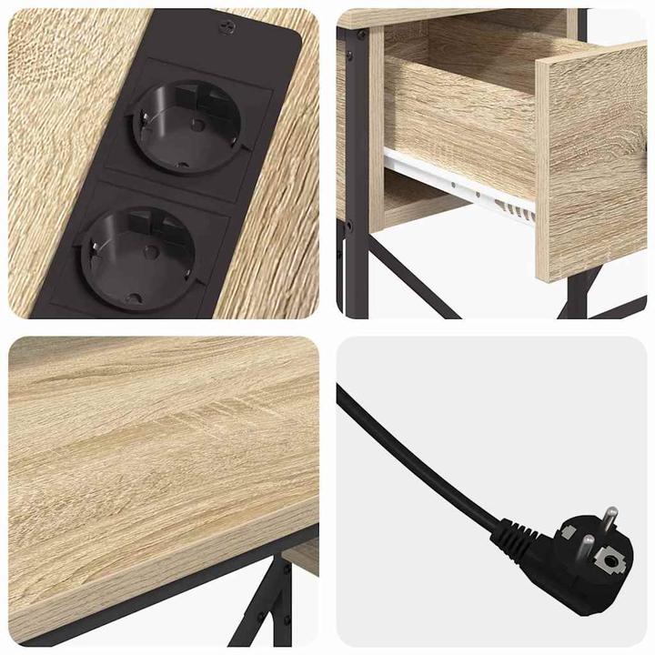 Produktbild vidaXL Moderner Schreibtisch (79 x 79 x 86.50 cm)
