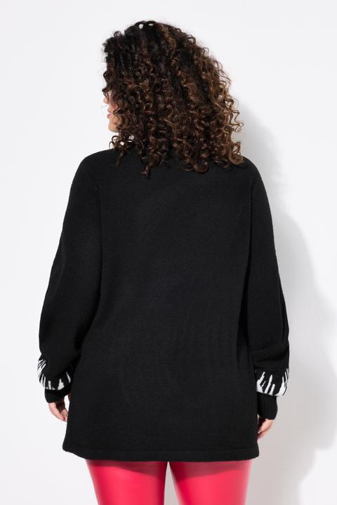 Produktbild Angel of Style Pullover, HAPPY-Statement, Ballon-Langarm (46, 48)