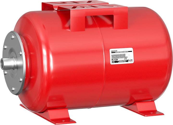 Produktbild Wiltec Membrankessel Hauswasserwerk 24L horizontal Ausdehnungsgefäss Druckkessel (Hauswasserpumpe)