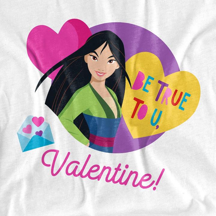 Produktbild Disney Princess Be True To You TShirt Valentinstag (XXL)