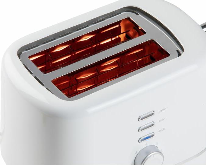 Actual product image Domo GRILLE-PAIN DO964T 2 FENTES 800W 3 TOUCHES DE FONCTION BLANC