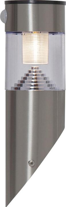 Image du produit Star Trading Applique murale solaire Marbella, argent (80 lm, IP44)
