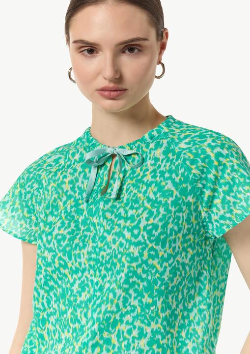 Image du produit Comma Bluse Blusenshirt mit All-over-Print (38)