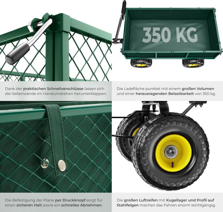 Image du produit tectake Chariot à main