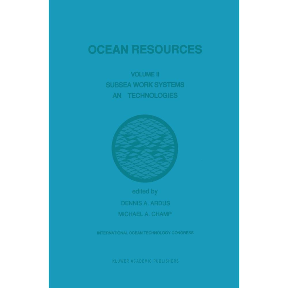 Ocean Resources, Fachbücher von D. A. Ardus, M. A. Champ