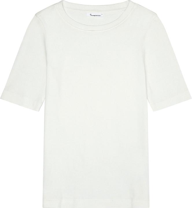Immagine prodotto KnowledgeCotton Apparel Maglietta a coste Star White (S)