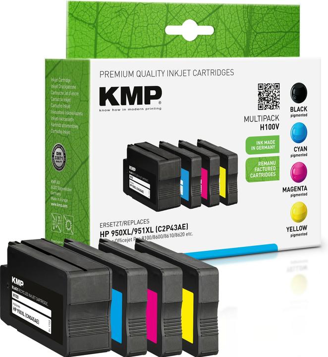 KMP H100V Multipack (M, C, Y, BK)