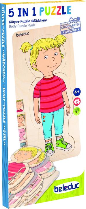 Produktbild Beleduc Dein Körper Mädchen (29 Teile)
