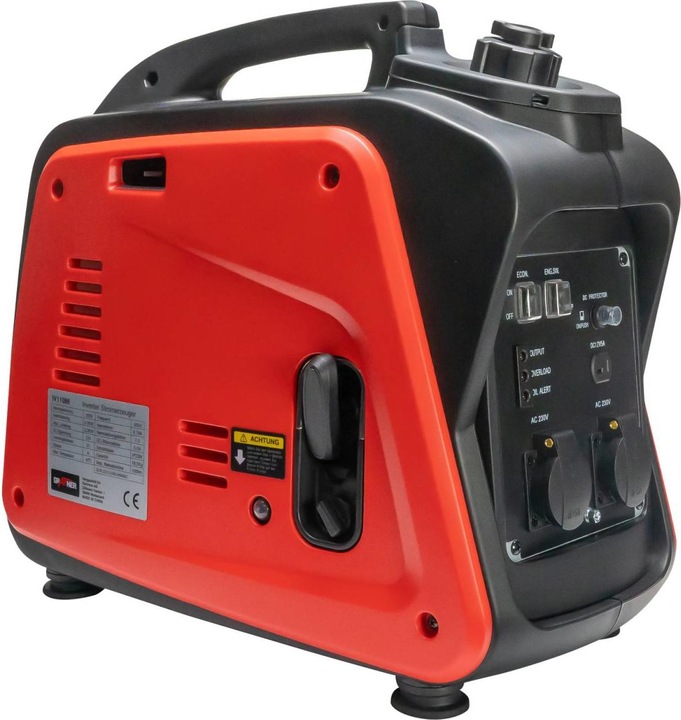Produktbild Grafner Inverter Stromerzeuger Notstromaggregat Benzin IV11086 (2000 W, 4.10 l)