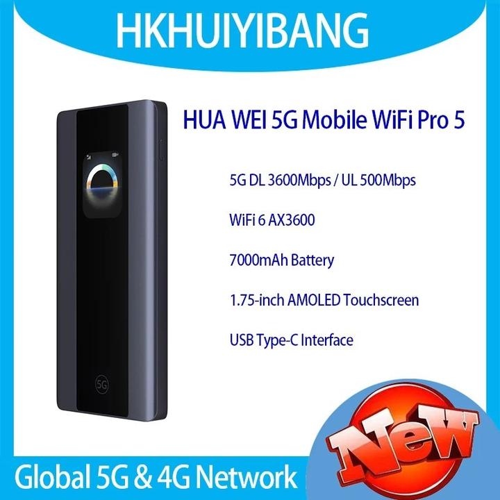 Actual product image Huawei 5G Mobile WiFi Pro 5 E6888-982