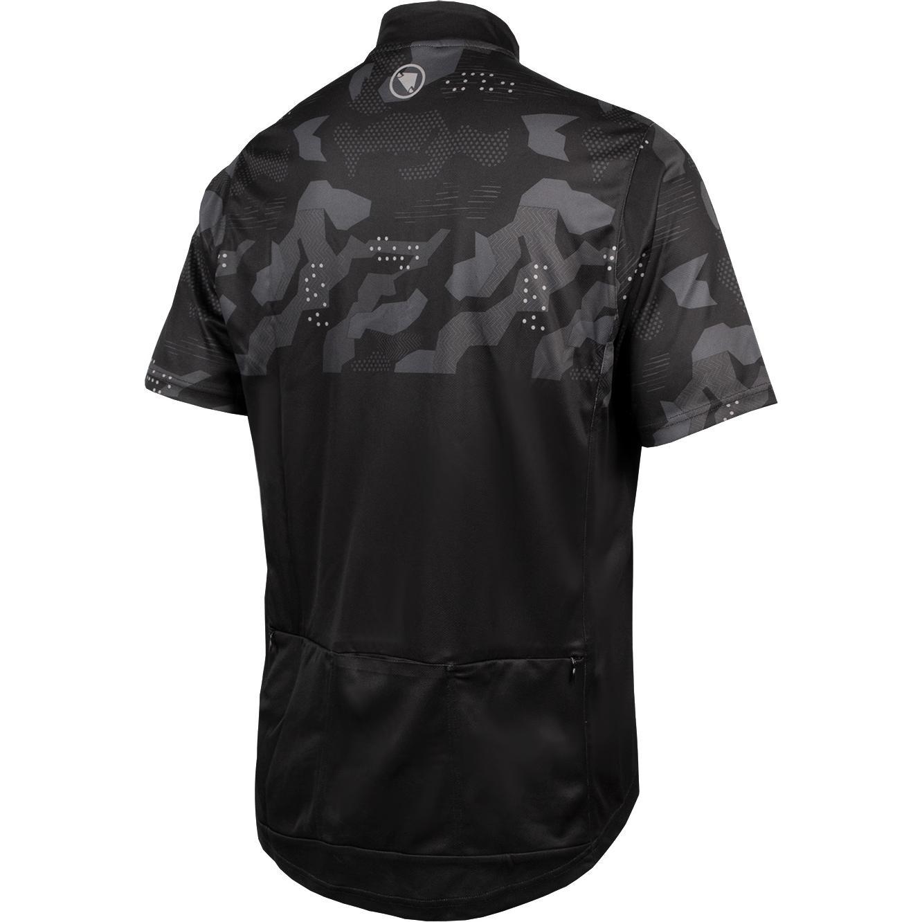 Thumbnail - Endura, Herren, Velotrikot, Hummvee Ray Trikot (kurzarm) (XL), Schwarz, XL