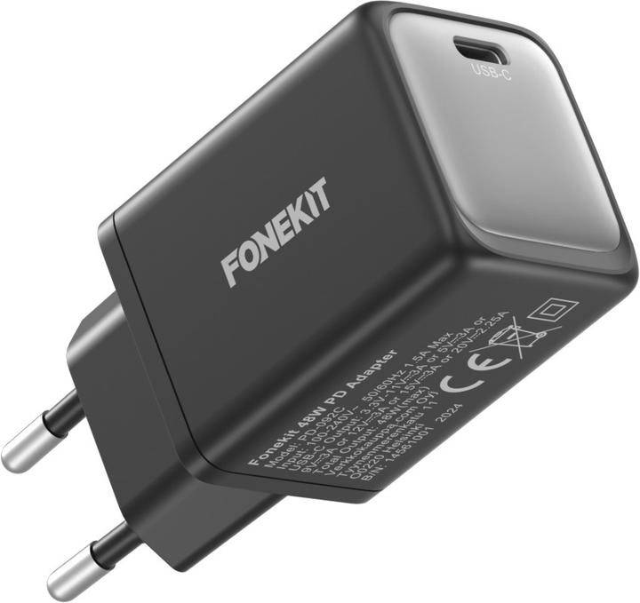 Image du produit FoneKit 45W PD Wall Charger, USB-C, black (45 W)