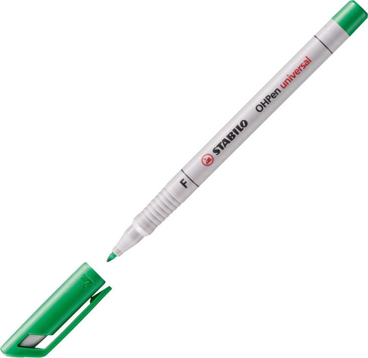 Actual product image STABILO OHPen universal foil pen water-soluble (Green, 0.70 mm, 1 x)