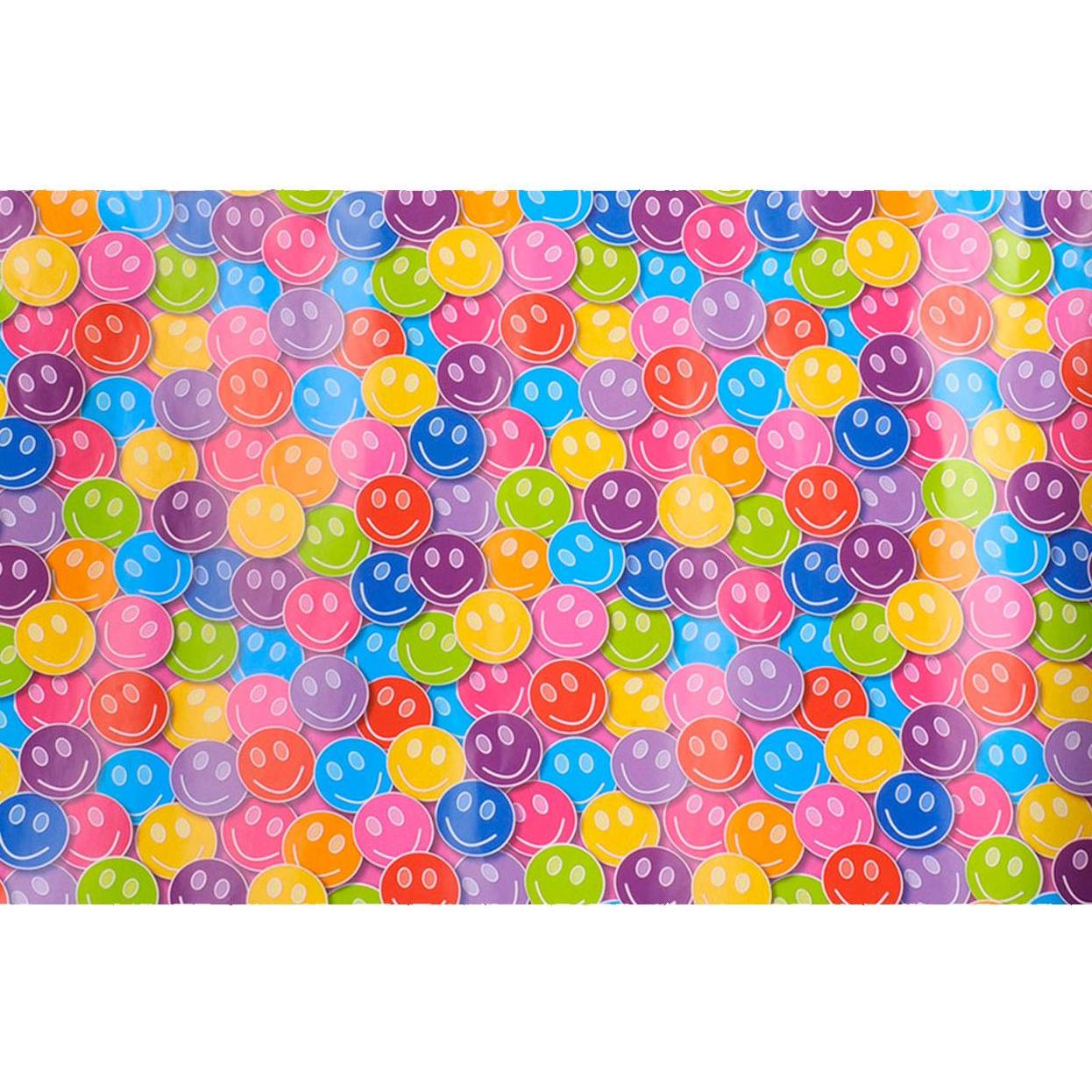 Rotolux, Geschenkverpackung, Geschenkpapier Smiley, 3 m (Geschenkpapier)