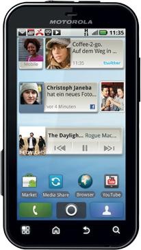 Motorola DEFY - Schwarz (2 GB, 3.70", 5 Mpx, 3G)