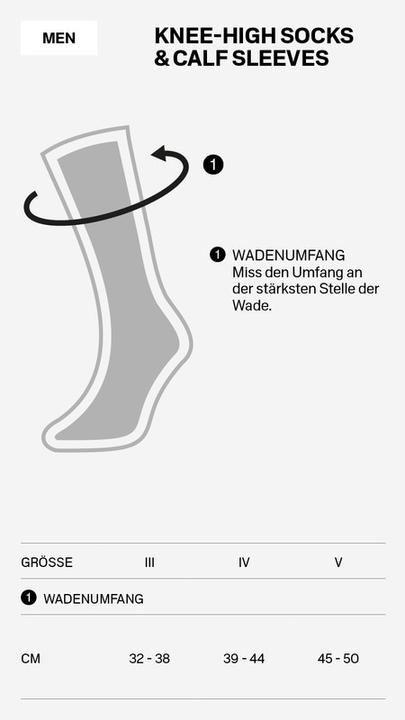 Produktbild Cep Run sleeves calf 5.0 V (45 - 50)